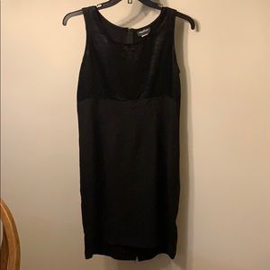 Simple Black 90s Slip Dress